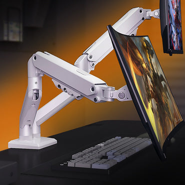 DA106 Dual Screen Monitor Stand with Laptop Tray