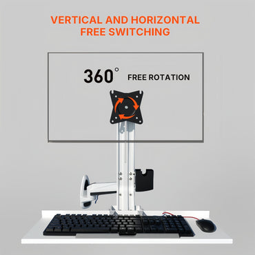 DC104W Industrial Wall-Mounted Display & Keyboard Arm