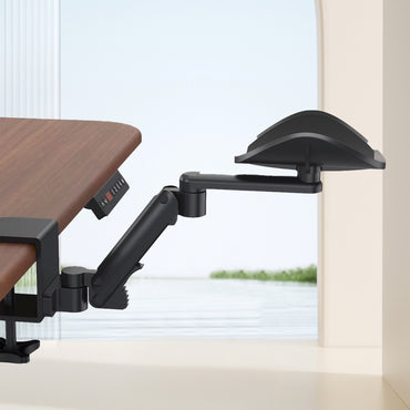 EH01 360° Height-Adjustable Arm Rest / Desk Arm Pad for Home Office Support