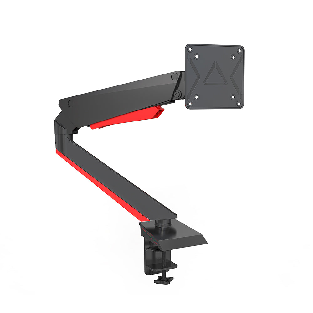 GE22 Gas Spring RGB Single Monitor Arm