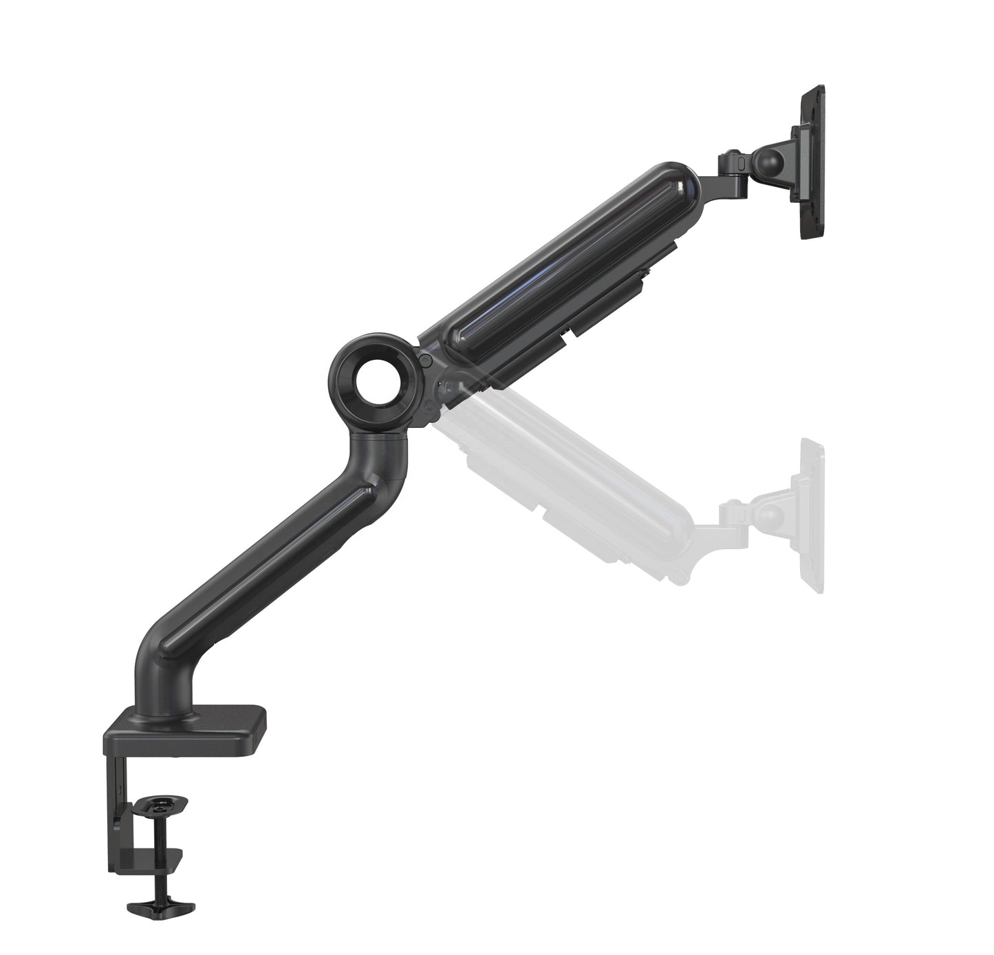 GE61 Single Arm Aluminum Alloy Monitor Stand