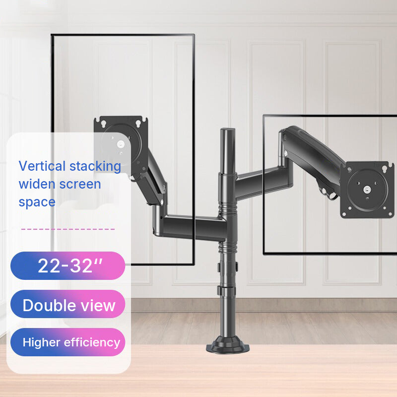 H180 Desktop Dual Monitor Arm Bracket Mount