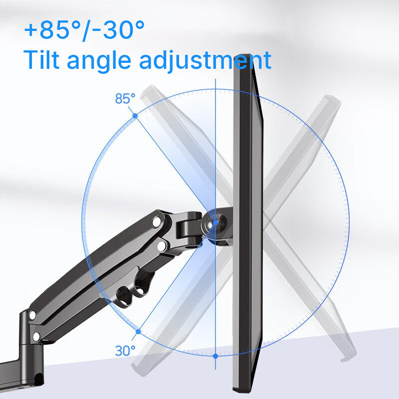 H180 Desktop Dual Monitor Arm Bracket Mount