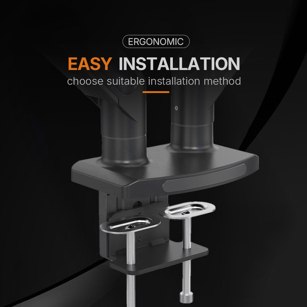 JL-GM536X-D15 Triple Monitor Stand