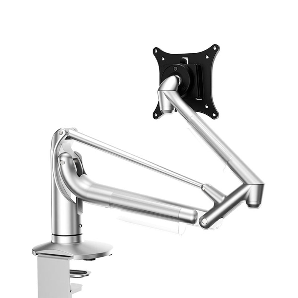 K100 Premium Full-Aluminum Single Monitor Stand – 24"-34" Screens