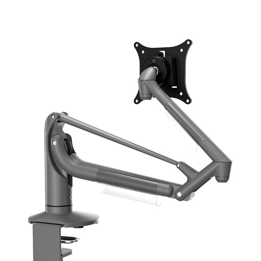 K100 Premium Full-Aluminum Single Monitor Stand – 24"-34" Screens