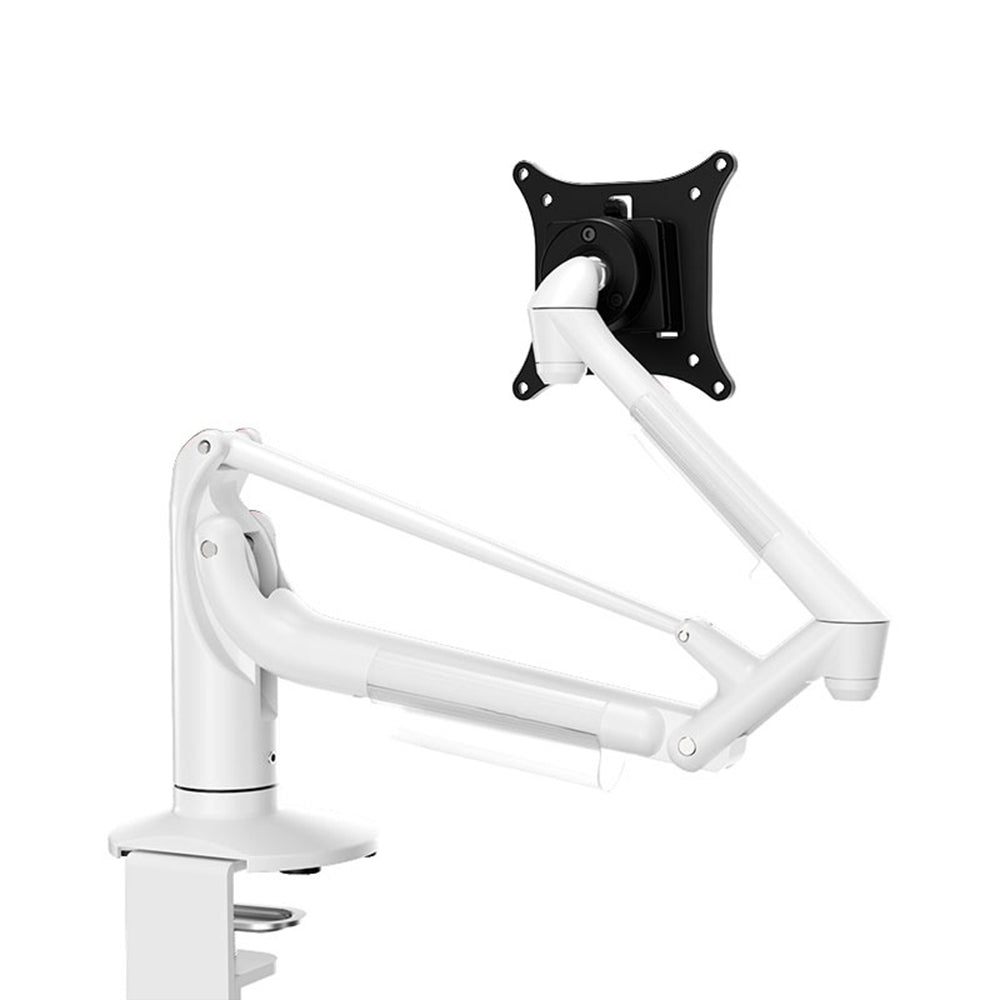 K100 Premium Full-Aluminum Single Monitor Stand – 24"-34" Screens