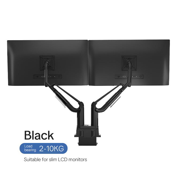 K200 Premium Full-Aluminum Dual Monitor Mount – 24"-34" Screens