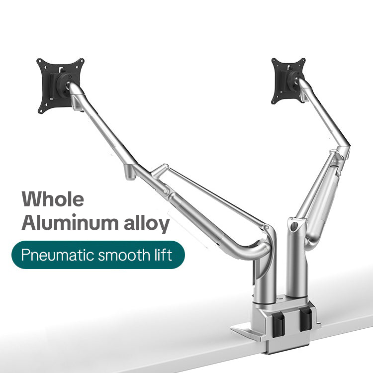 K200 Premium Full-Aluminum Dual Monitor Mount – 24"-34" Screens