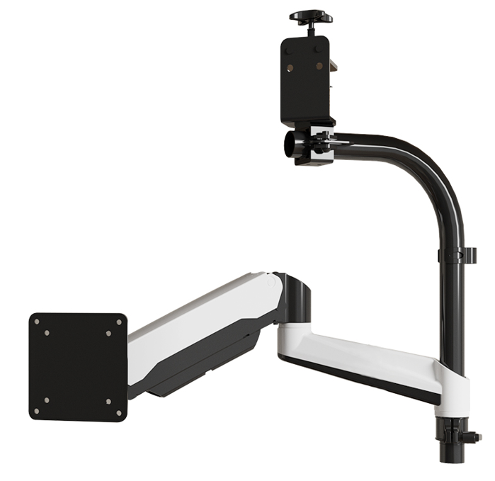 YS-GA12E2 Overhead Hanging Monitor Mount – Cabinet Top VESA Arm Bracket