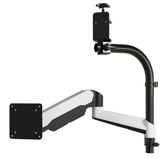 YS-GA12E2 Overhead Hanging Monitor Mount – Cabinet Top VESA Arm Bracket