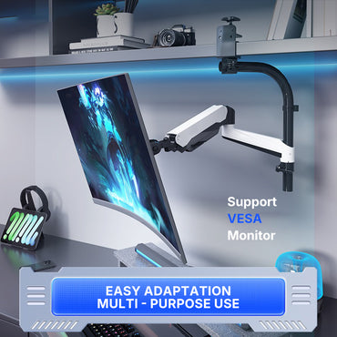 YS-GA12E2 Overhead Hanging Monitor Mount – Cabinet Top VESA Arm Bracket