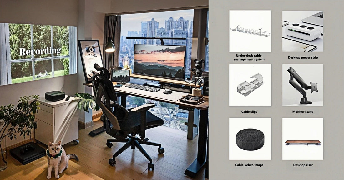 Desk Cable Management Tips | The Simple Hidden Cable Tricks That Completely Changed My Desk Setup