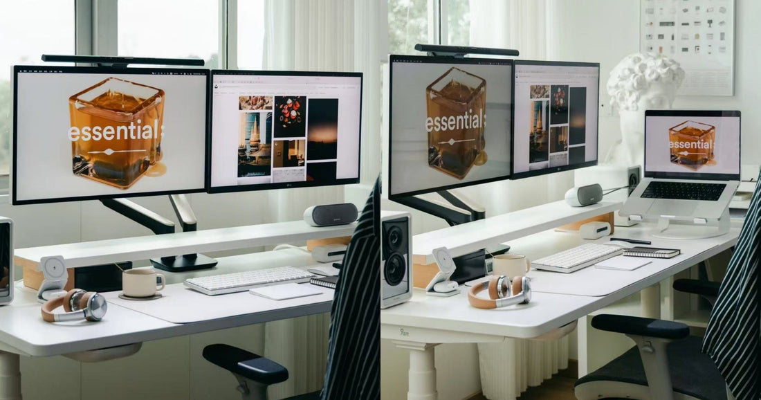 Dual Monitor Desk Setup Inspiration: Why I’ll Never Go Back to a Single Screen