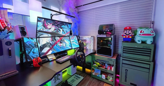 Gaming Desk Setup Inspiration: My 5m² Room Became My Personal Escape