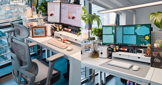 Desk Setup Inspiration: How Redoing My Work Desk Made Me Actually Enjoy Going to Work
