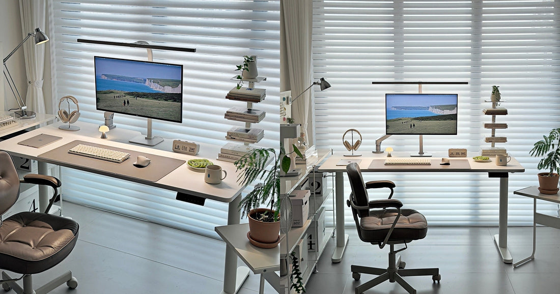 White Minimalist Desk Setup Ideas for a Cleaner, Calmer Space
