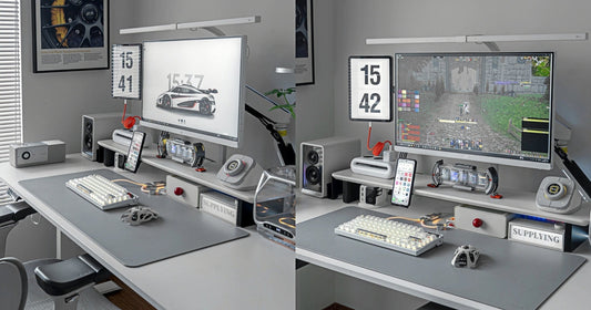 White Desk Setup Inspiration | Why Even Guys Want a Clean White Desk