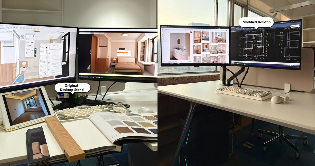 Desk Setup Inspiration | Why This Designer Chose a Cleaner Workspace