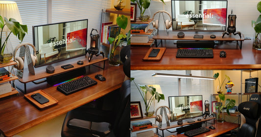 Work, Game, Relax — How to Build the Perfect Dual-Purpose Desk Setup in a Small Space