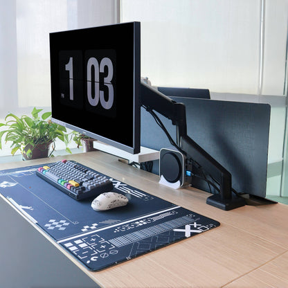CX04 Ergonomic Gas Spring Single Monitor Arm (17–32")