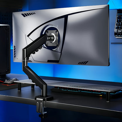 CX04 Ergonomic Gas Spring Single Monitor Arm (17–32")