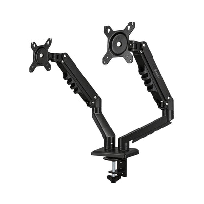 DA106-LH03 Premium Dual Monitor Arm with Laptop Tray for 15"–32" Monitors