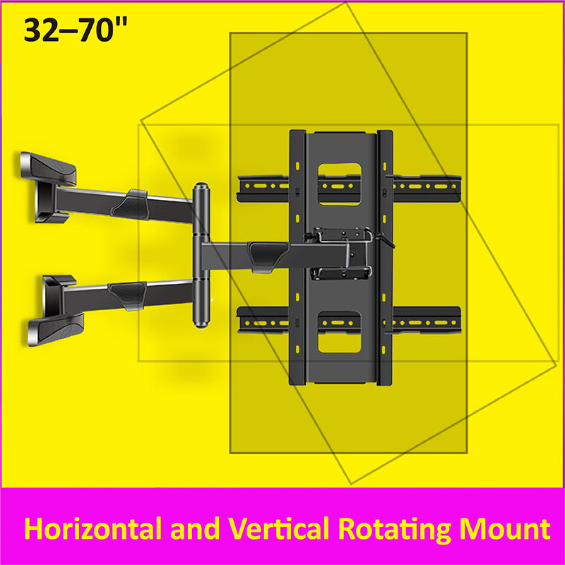 DY479XZ Full-Motion TV Wall Mount – 32–70″