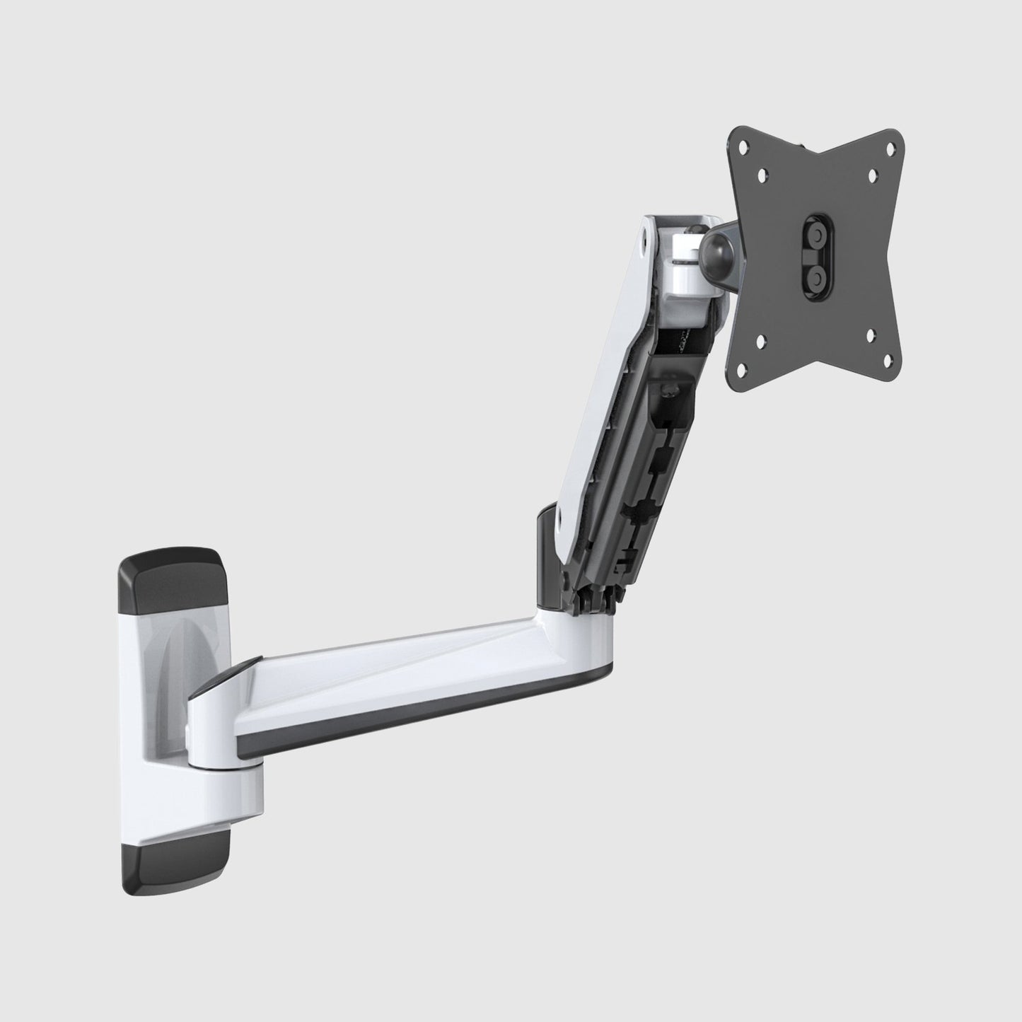GA12W Gas Spring Wall Mount Monitor Arm 15"-32" Screens