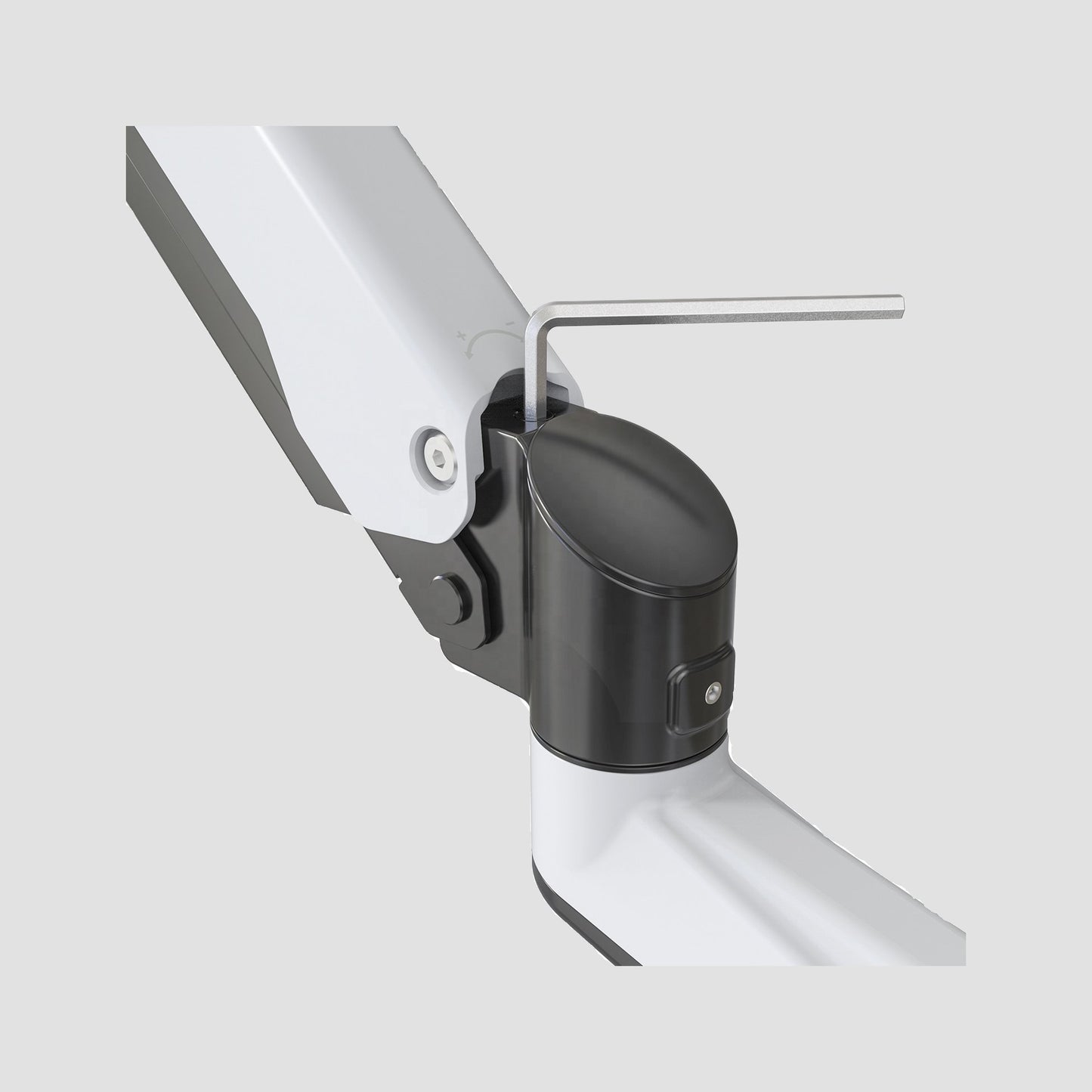 GA12W Gas Spring Wall Mount Monitor Arm 15"-32" Screens