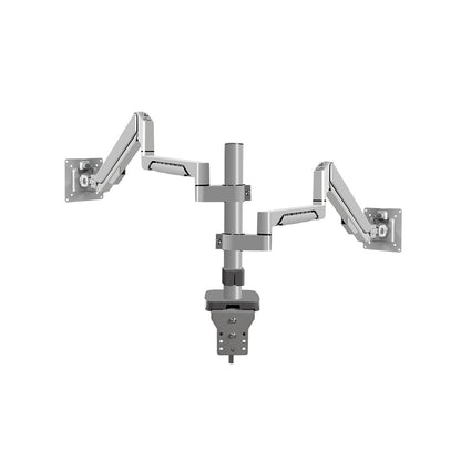 H11G Gas Spring Dual Monitor Arm – 17″–36″