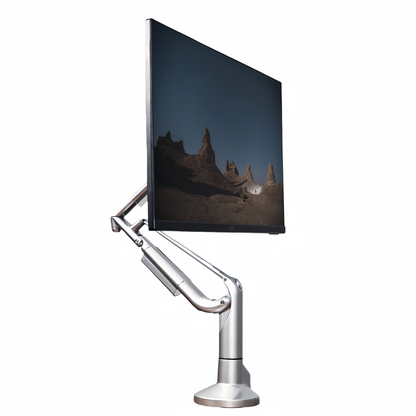 K100 Premium Full-Aluminum Single Monitor Stand – 24"-34" Screens
