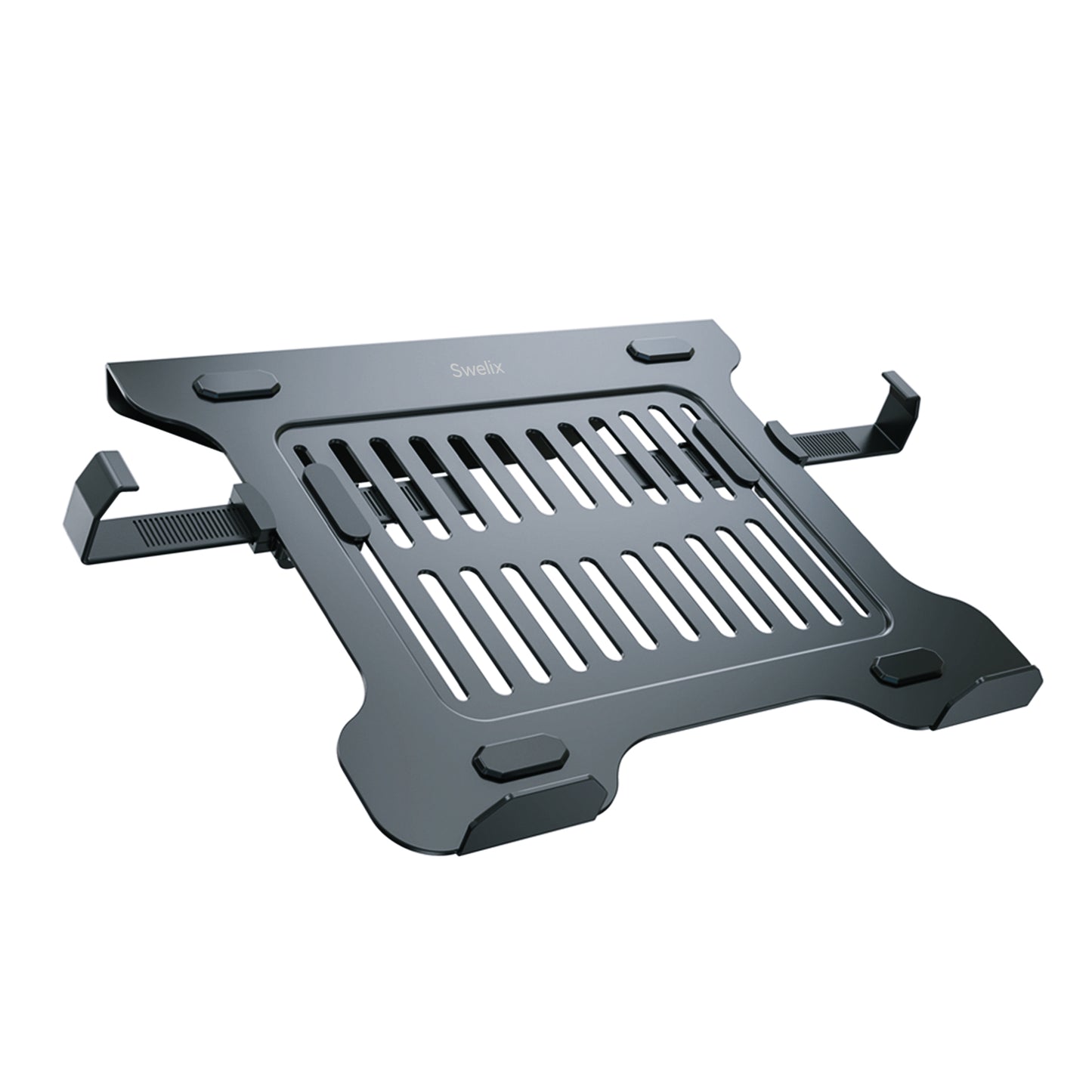 SWELIX LH03 Universal Laptop Tray for Monitor Arms – Fits 10"-17" Laptops, VESA 100x100mm