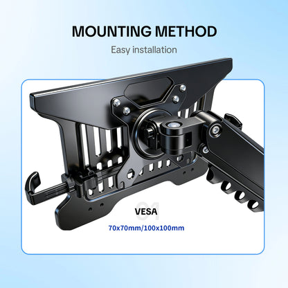 SWELIX LH03 Universal Laptop Tray for Monitor Arms – Fits 10"-17" Laptops, VESA 100x100mm