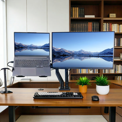 SWELIX LH03 Universal Laptop Tray for Monitor Arms – Fits 10"-17" Laptops, VESA 100x100mm