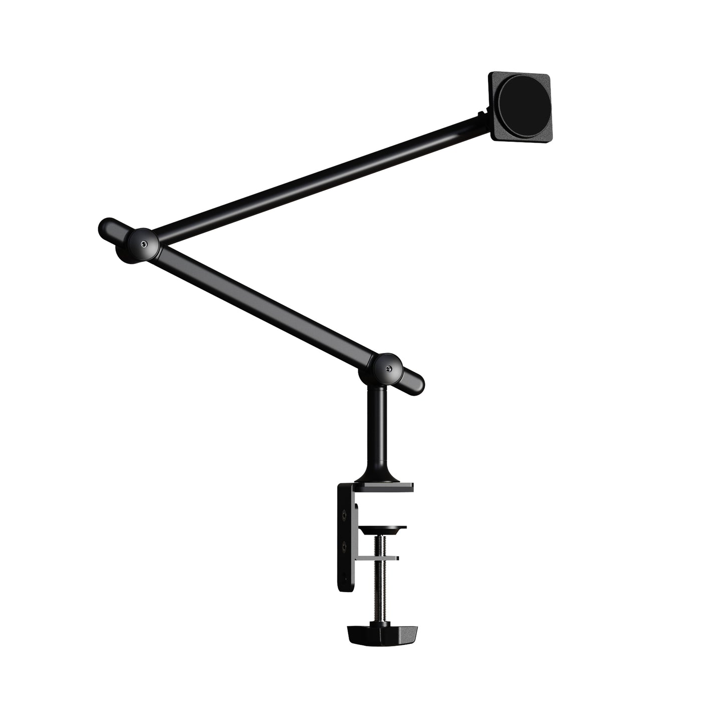 Swelix TP01 Adjustable Tablet Stand for Desk & Bed – Aluminum iPad Holder Arm with 360° Rotating Clamp, Fits 4.7"–13.5" Tablets & Phones