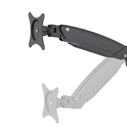 WS02 Adjustable Height Wall‑Mount Sit‑Stand Workstation with Mobile Tray