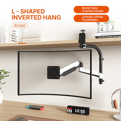 YS-GA12E2 Overhead Hanging Monitor Mount – Cabinet Top VESA Arm Bracket