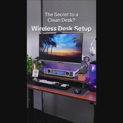 GE61 Single Arm Aluminum Alloy Monitor Stand