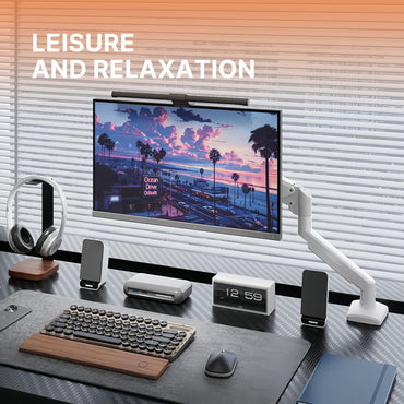 DA105 High-Value Gas-Spring Desk Mount 15-32″